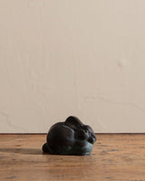 Cast Bronze Rabbit Sculpture