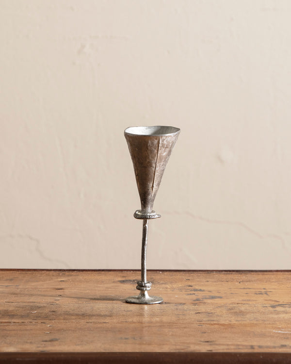 Hand Forged Pewter Chalice