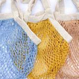 French market bag: French blue