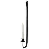 Keen Taper Wall Sconce, Metal, Black