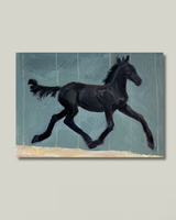 "Prancing Filly": 4x6