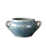 Provencial Blue Wide Jar