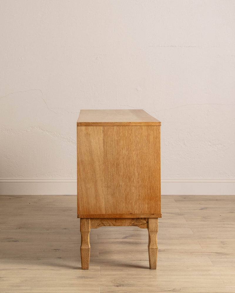 54" Danish Oak Sideboard, 1970's - Lone Fox