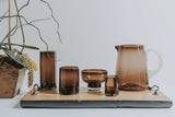 Handblown Shooter Glasses - Tamarind