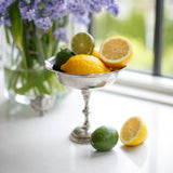 Vintage Round Petite Pedestal Bowl