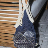 French market bag: Navy