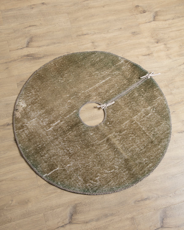 Vintage Turkish Kilim Tree Skirt #01