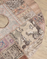 Vintage Turkish Kilim Patchwork Tree Skirt #02