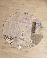 Vintage Turkish Kilim Patchwork Tree Skirt #03