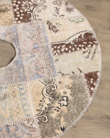 Vintage Turkish Kilim Patchwork Tree Skirt #04