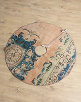 Vintage Turkish Kilim Tree Skirt #02