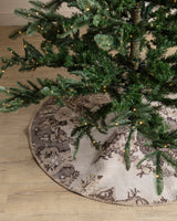 Vintage Turkish Kilim Tree Skirt #05