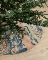 Vintage Turkish Kilim Tree Skirt #02