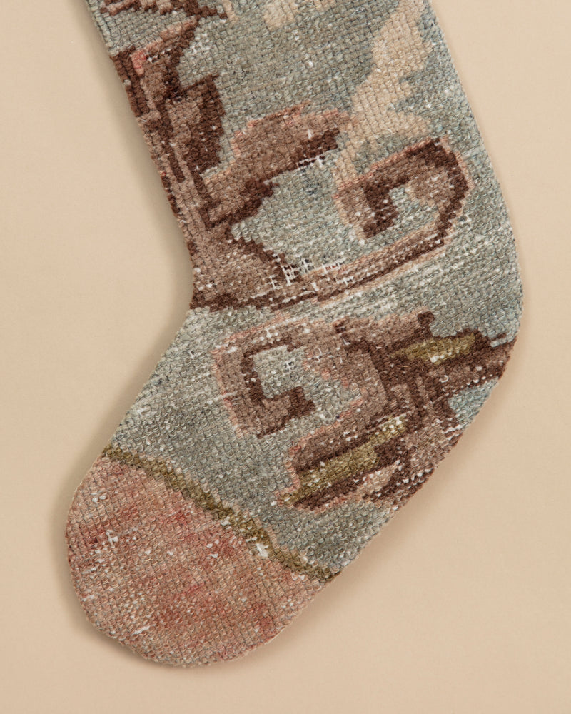 Vintage Turkish Kilim Stocking #04