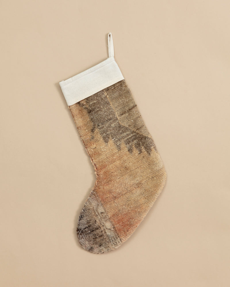 Vintage Turkish Kilim Stocking #10