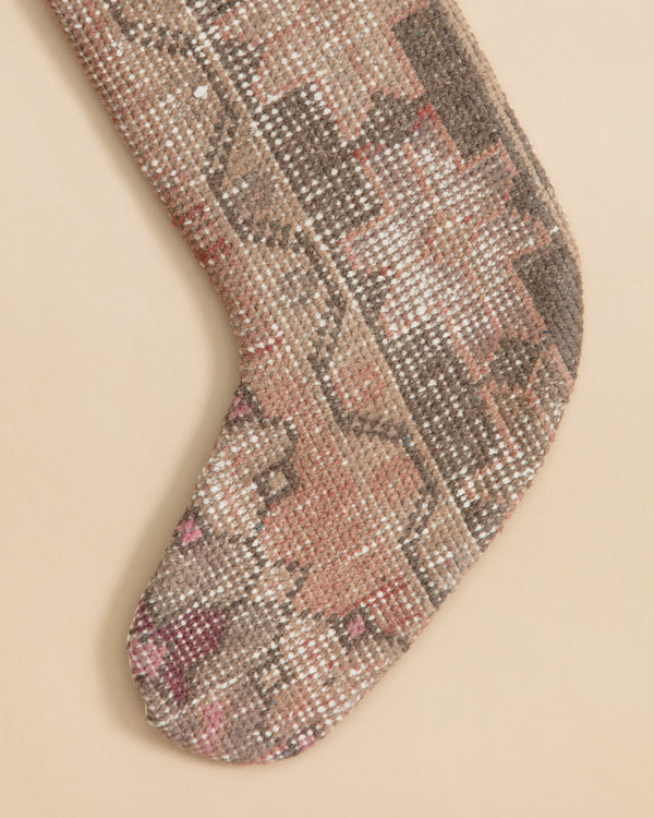 Vintage Turkish Kilim Stocking #15