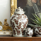 Hand Painted Jingdezhen Shunan Temple Jar