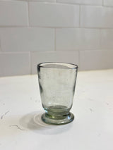 Handblown Footed Glass: Short