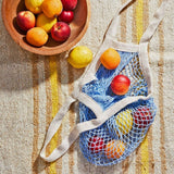 French market bag: French blue