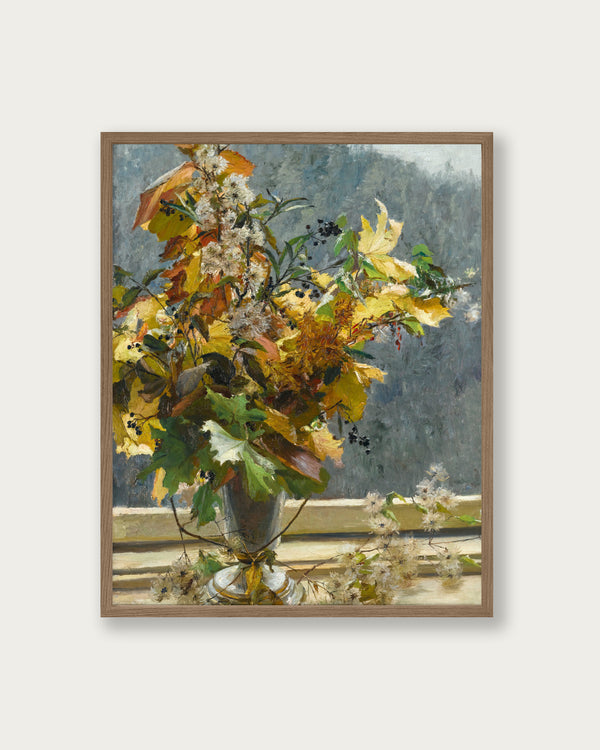 "Autumn Leaves" Art Print