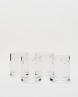 Torino Rocks Glass w/ Swarovski Crystals (Set of 4)