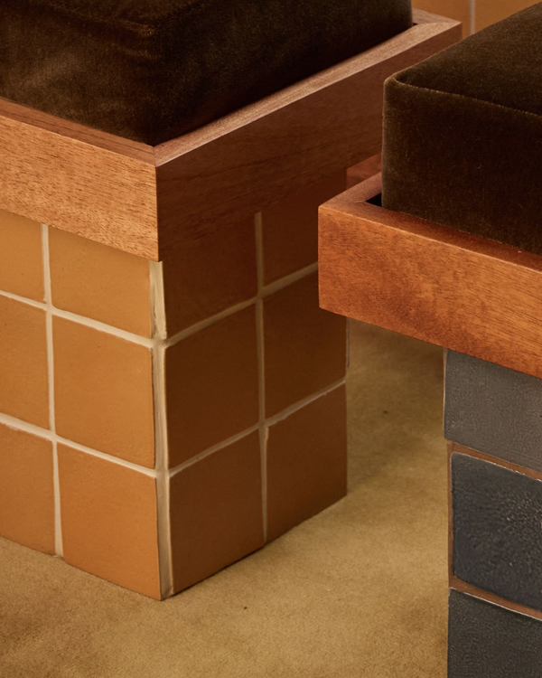 Jura Tiled Stool