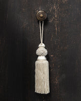 Ivory Knotted Decorative Tassel