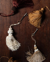 Ivory Knotted Decorative Tassel