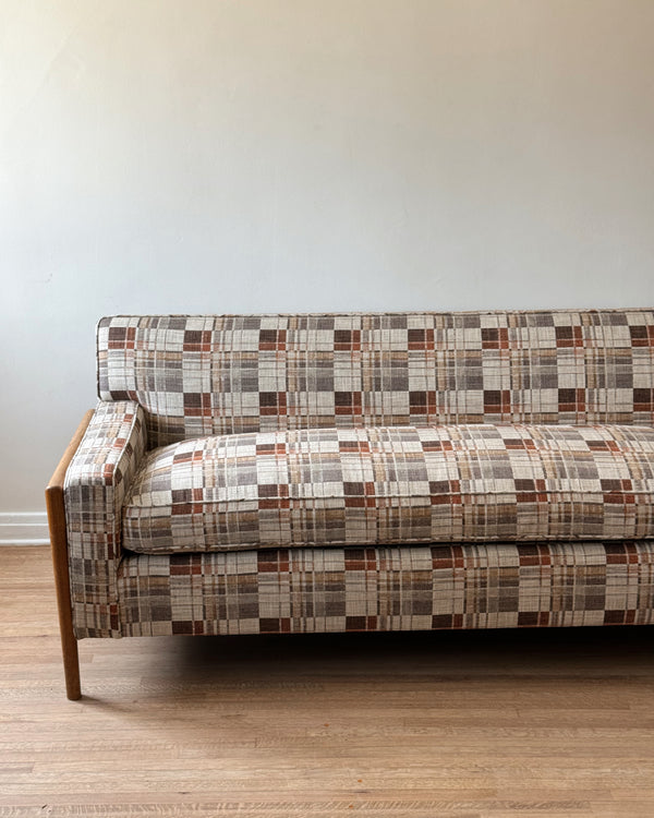 1950's Russel Wright Mid Century Sofa with Custom Upholstery