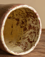 Tall Abstract Studio Pottery Vase, Signed, United States, 1970s