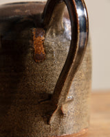 Green Studio Pottery Teapot, Signed, United States, 1970s