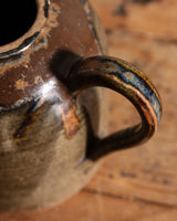 Green Studio Pottery Teapot, Signed, United States, 1970s