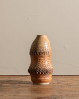 Ombre Textured Studio Pottery Vase, United States, 1970s