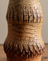 Ombre Textured Studio Pottery Vase, United States, 1970s