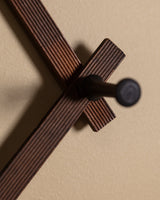 Expandable Accordion Wall Hook Coat Rack, Mid-20th Century