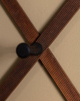 Expandable Accordion Wall Hook Coat Rack, Mid-20th Century