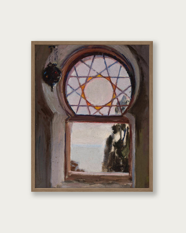 "Window in Yalta" Art Print
