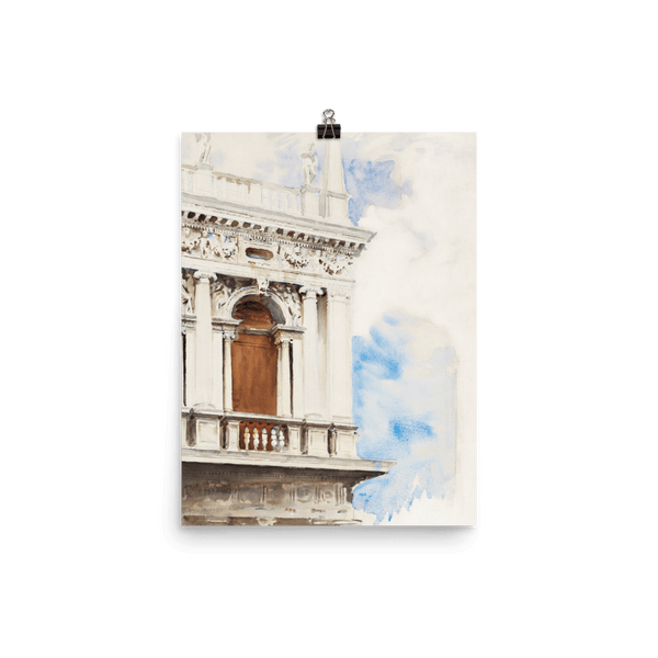 "A Corner of the Library in Venice" Art Print - Lone Fox