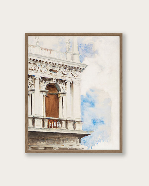 "A Corner of the Library in Venice" Art Print - Lone Fox