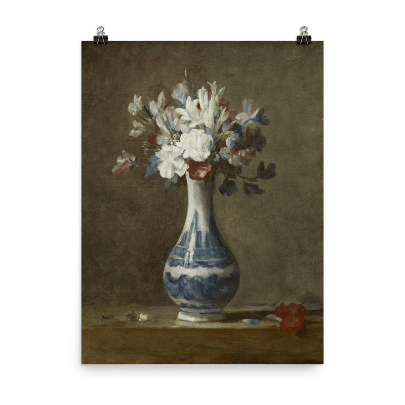 "A Vase of Flowers" Art Print - Lone Fox