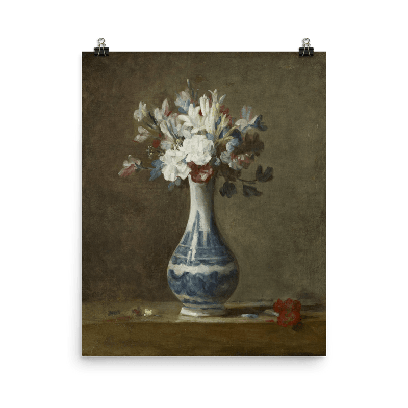 "A Vase of Flowers" Art Print - Lone Fox