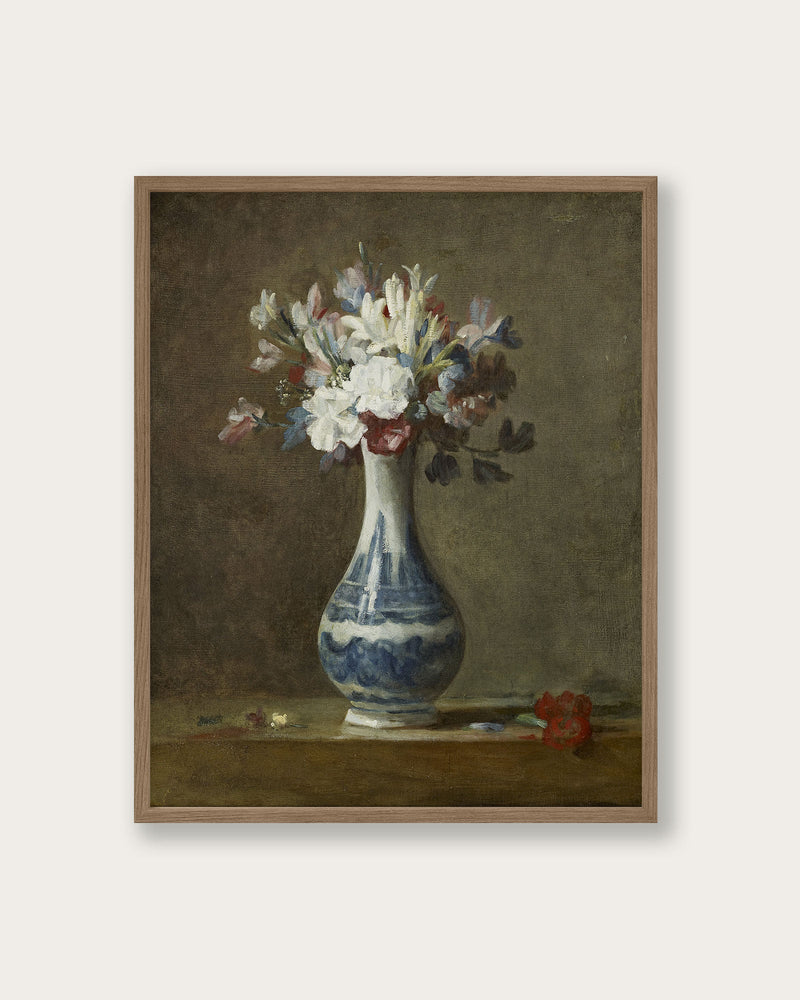 "A Vase of Flowers" Art Print - Lone Fox