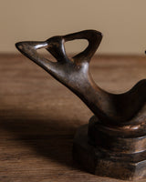 Abstract Bronze Mermaid Figure by Pierre Chenet, France, 1960's - Lone Fox