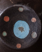Abstract Dots Studio Pottery Dish, American, 1960's - Lone Fox