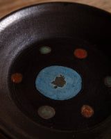 Abstract Dots Studio Pottery Dish, American, 1960's - Lone Fox