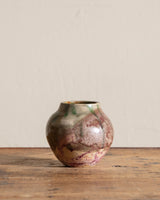 Abstract Studio Pottery Painted Vase, Signed - Lone Fox