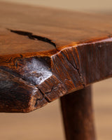 Adirondack Live Edge Coffee Table, France, 1970's - Lone Fox