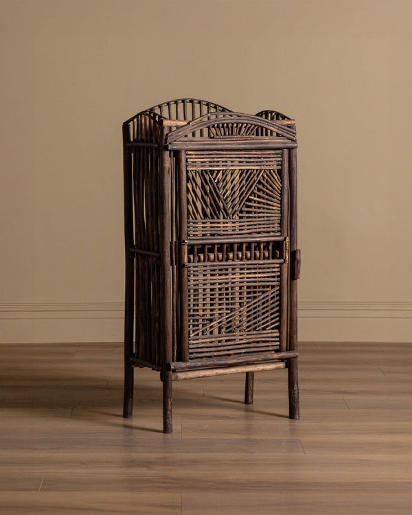 Adirondack Twig Accent Cabinet, 1950's - Lone Fox