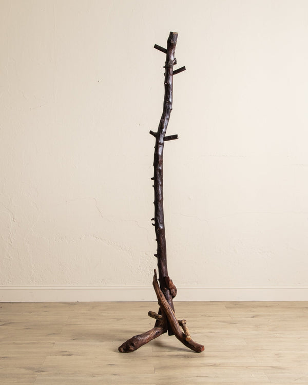 Adirondack Wood Coat Rack, 1960's - Lone Fox