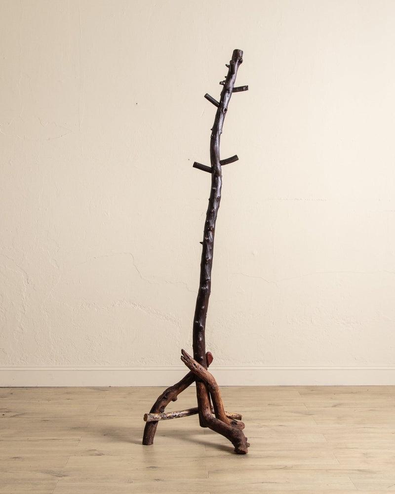 Adirondack Wood Coat Rack, 1960's - Lone Fox